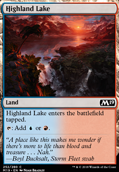 Highland Lake feature for RGB Commander Deck