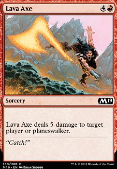 Lava Axe feature for Whoops, No Creatures!