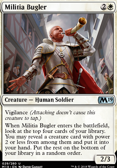 Featured card: Militia Bugler