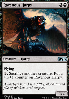 Featured card: Ravenous Harpy