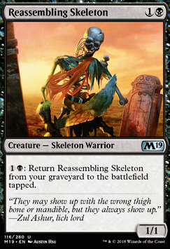 Reassembling Skeleton feature for I Summon You to Fulfill Your Oath Athreos EDH