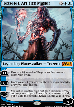 Featured card: Tezzeret, Artifice Master