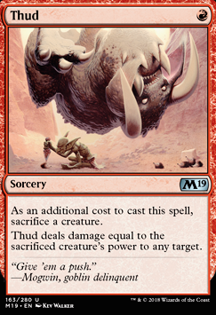 Featured card: Thud