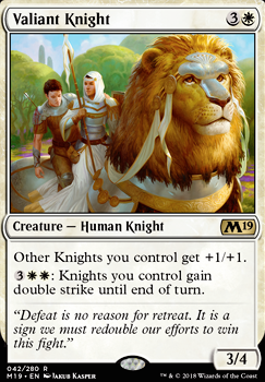 Featured card: Valiant Knight