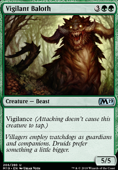 Featured card: Vigilant Baloth