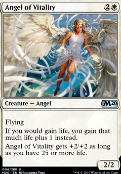 Angel of Vitality feature for angel deck seth