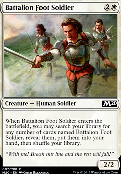 Featured card: Battalion Foot Soldier