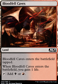 Featured card: Bloodfell Caves