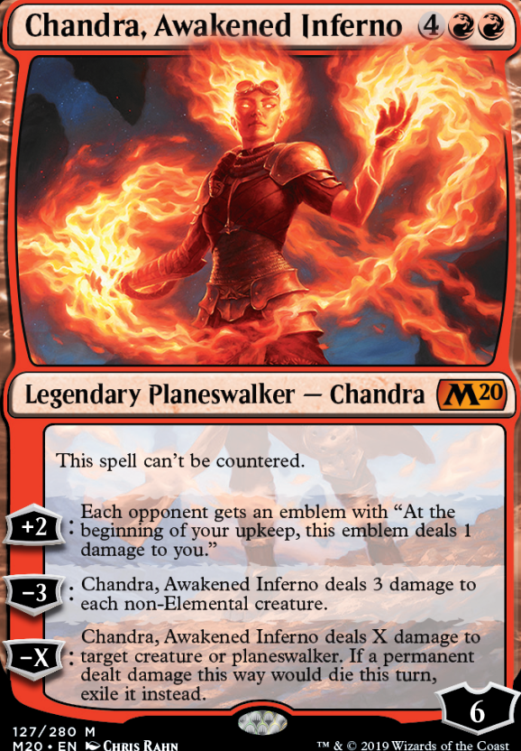 Featured card: Chandra, Awakened Inferno