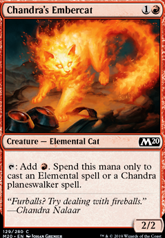 Chandra's Embercat feature for Chandra's Pyroparty