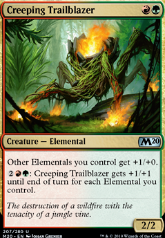 Creeping Trailblazer feature for Elemental Tribal