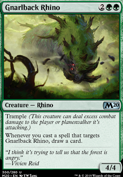 Featured card: Gnarlback Rhino