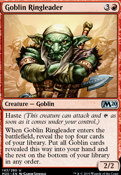 Featured card: Goblin Ringleader