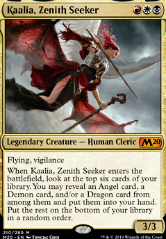 Kaalia, Zenith Seeker feature for An Angel, a Demon, and a Dragon Walk into a Grave