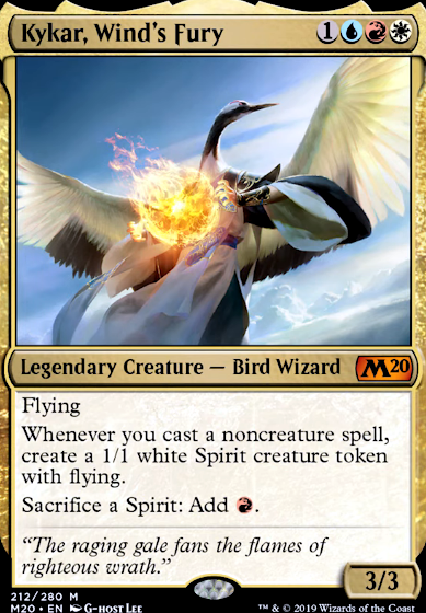 Kykar, Wind's Fury feature for A deck can have any number of cards named Combo