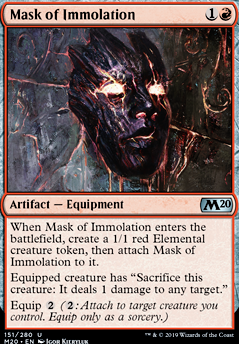 Mask of Immolation feature for Mass Masking