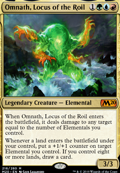 Omnath, Locus of the Roil feature for Washing Off the Cheeto Dust