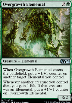 Overgrowth Elemental feature for Unending Elementals