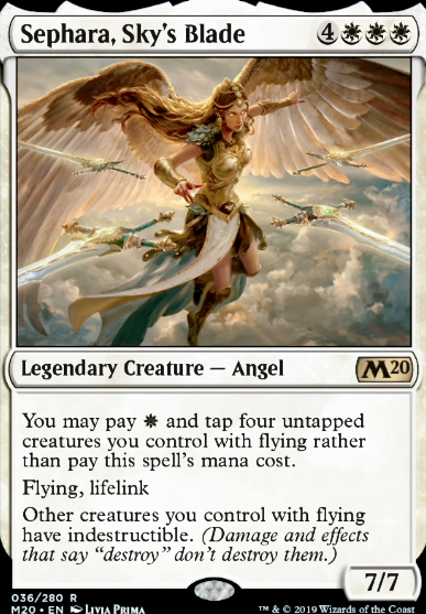 Featured card: Sephara, Sky's Blade