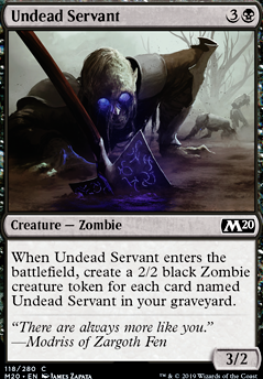 Undead Servant feature for Zombie Compadres