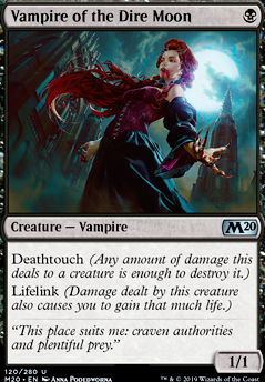 Featured card: Vampire of the Dire Moon
