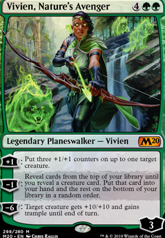 Featured card: Vivien, Nature's Avenger
