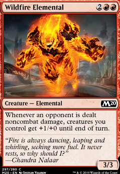 Featured card: Wildfire Elemental