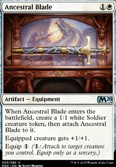 Featured card: Ancestral Blade