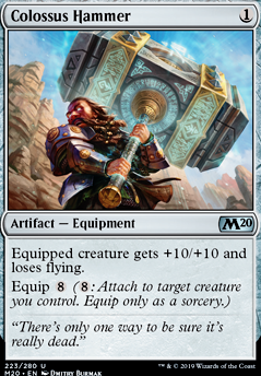 Colossus Hammer feature for Brian Stacks' Equipment (EDH)