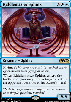 Riddlemaster Sphinx feature for Riddle Me This...