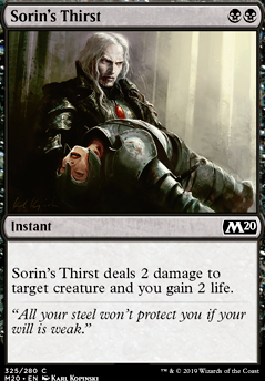 Featured card: Sorin's Thirst