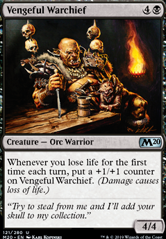 Featured card: Vengeful Warchief