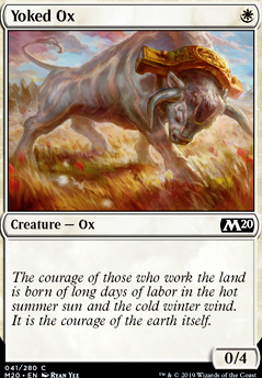 Yoked Ox feature for red/white goodness