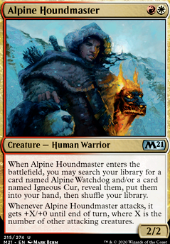 Commander: Alpine Houndmaster