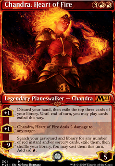 Featured card: Chandra, Heart of Fire