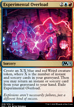 Experimental Overload feature for Explosive Science (Izzet Guild Kit)