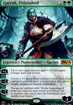 Featured card: Garruk, Unleashed