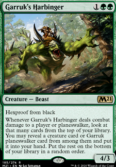 Featured card: Garruk's Harbinger