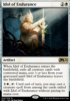 Featured card: Idol of Endurance