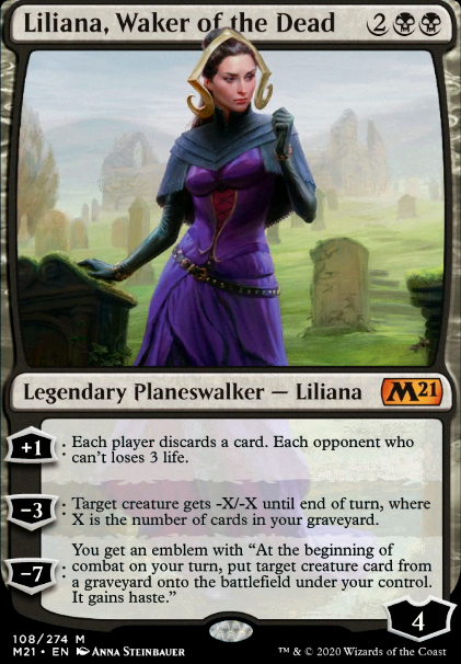 Liliana, Waker of the Dead feature for Mancer Zoo