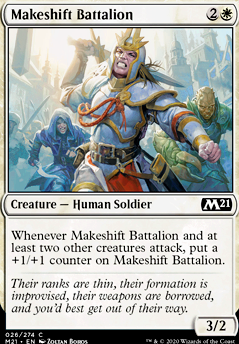 Featured card: Makeshift Battalion