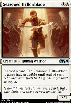 Featured card: Seasoned Hallowblade