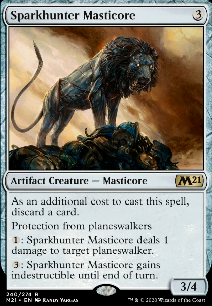 Featured card: Sparkhunter Masticore