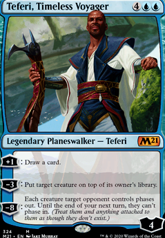 Teferi, Timeless Voyager feature for Blue And Red Teferi, Timeless Voyager Deck