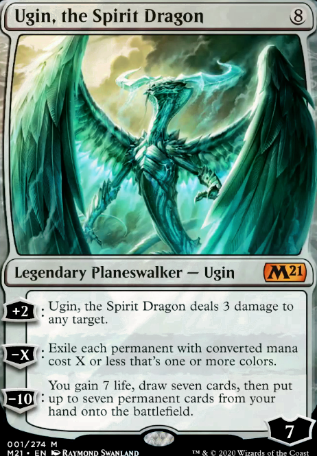 Ugin, the Spirit Dragon feature for Ugin's in a Heated Brawl