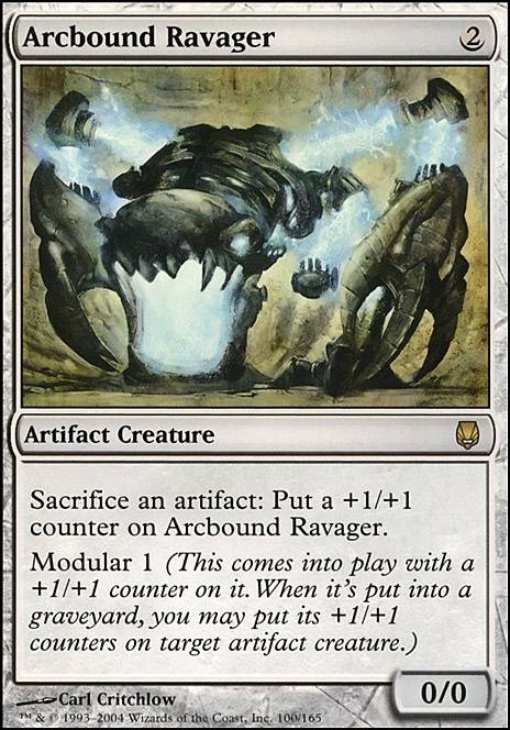 Arcbound Ravager feature for An Ode to Mirrodin