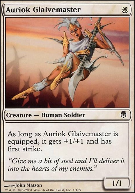 Featured card: Auriok Glaivemaster