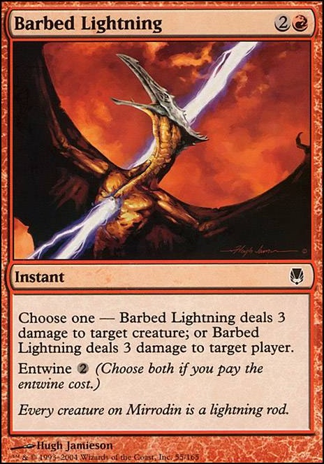 Featured card: Barbed Lightning