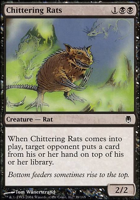 Featured card: Chittering Rats