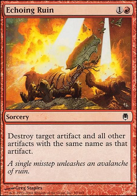 Featured card: Echoing Ruin
